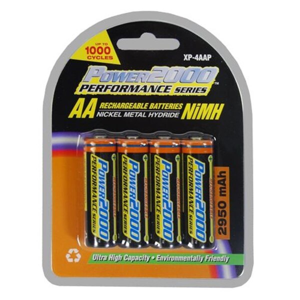 Miscellaneous Power2000 Performance Series - 2,950 Mah 10 Pack Nickle Metal Hydride Aa Rechargeable Batteries XP10AA - main